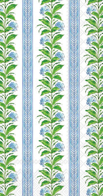 Hydrangea Stripes Guest napkin