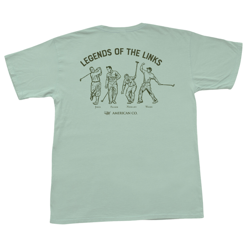 Legends of the Links T-Shirt- Aquafoam