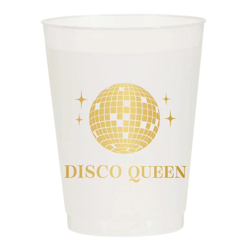 Disco Queen Reusable Cups