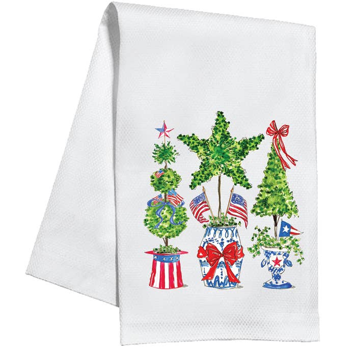 Patriotic Decor, Kitchen Towel Set, 4th of July Kitchen Decor