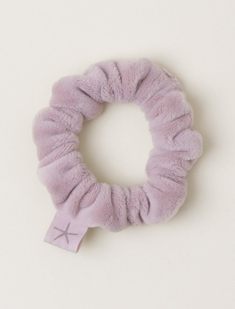 LuxeChic and Silk Scrunchie Set- Faded Rose
