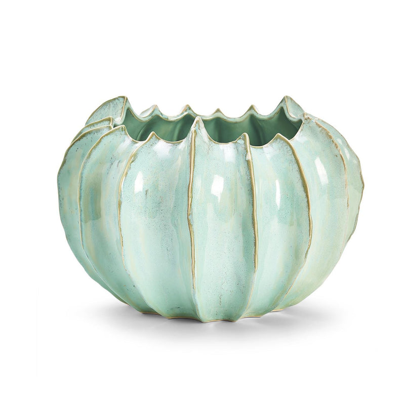 Large Celadon Gourd Vase - Ceramic