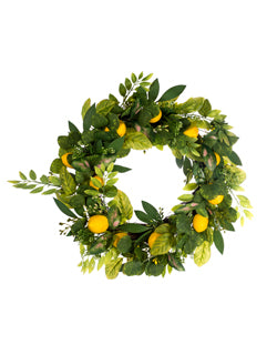 Mixed Lemon Wreath