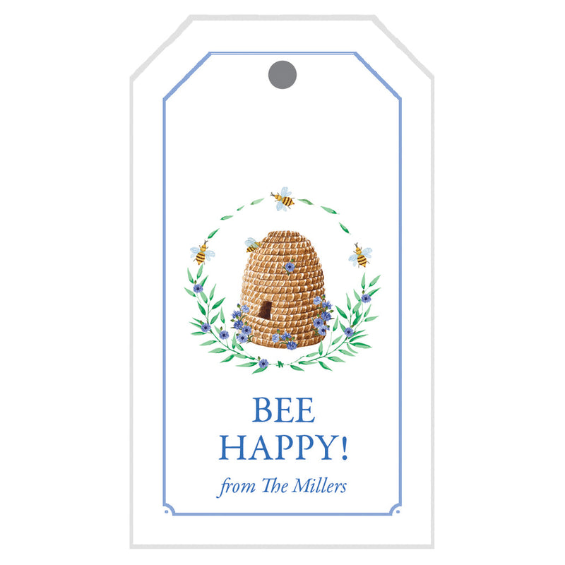 Bee Hive Full Color Gift Tags