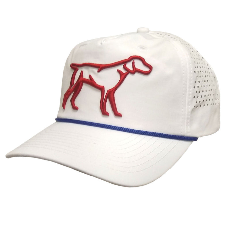 3D Hat - Red, White, and Blue