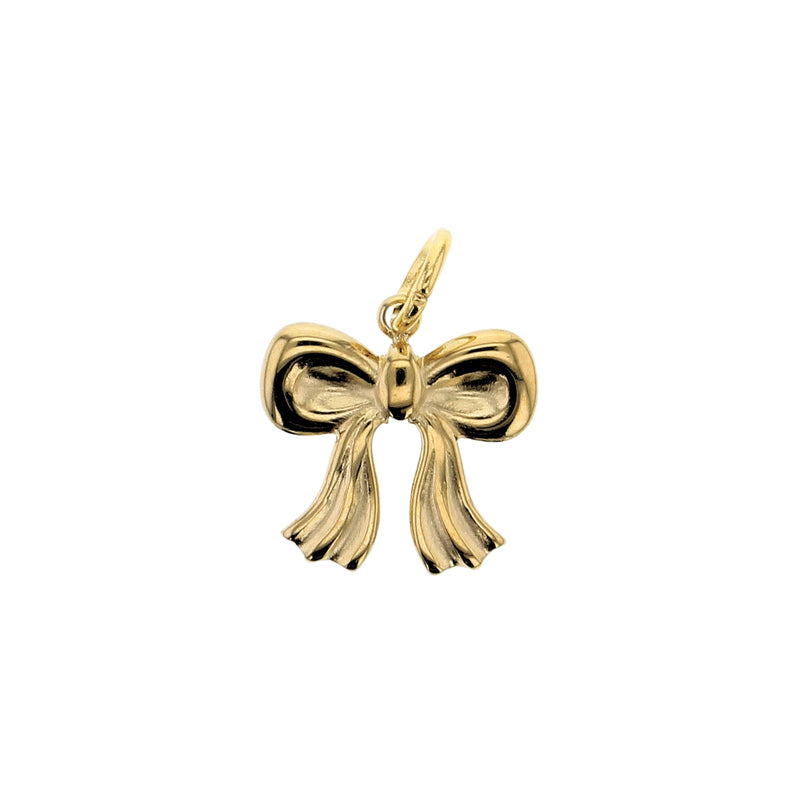 Gold Petite Bow Charm