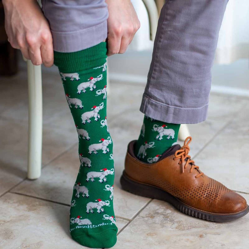 St. Nick Elephant Socks