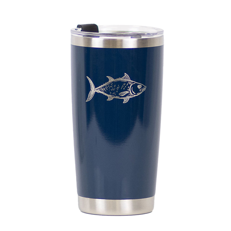 Fish Etched Tumbler