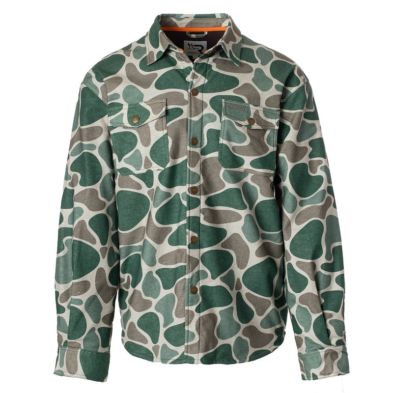 Roost Fleece Shacket- Camo