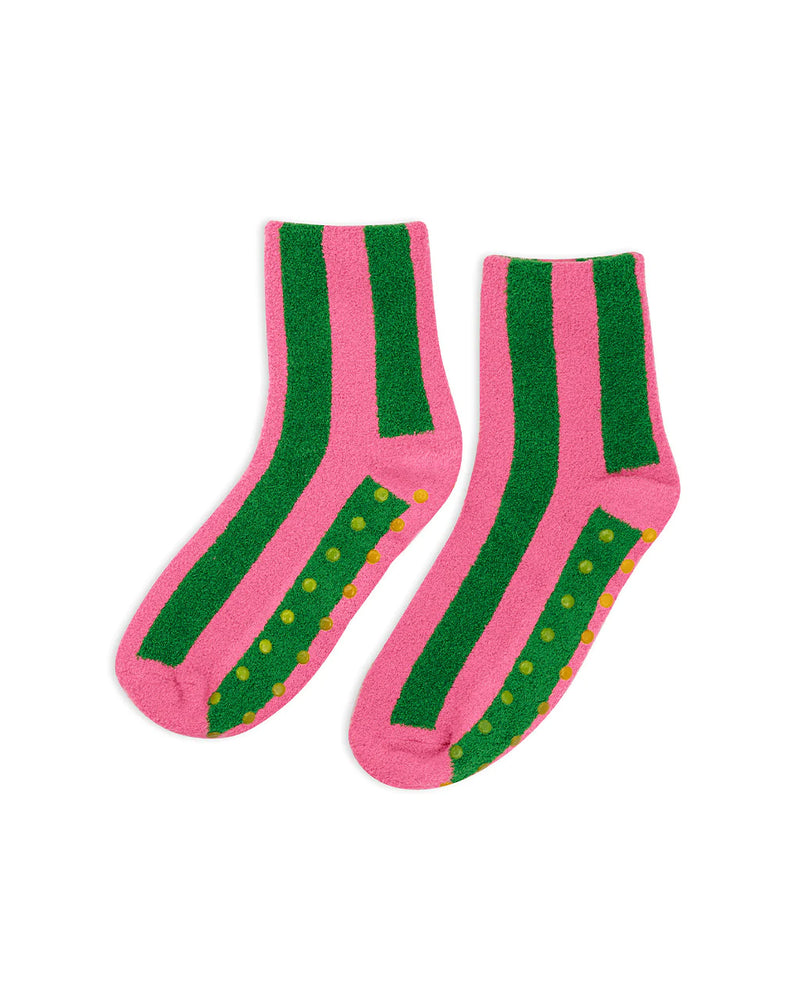 Cozy Grip Socks- Stripes