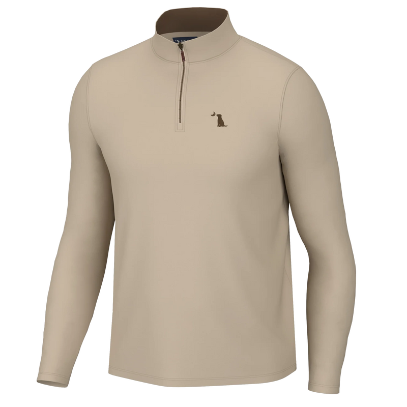 Bentley Quarter Zip- Sand