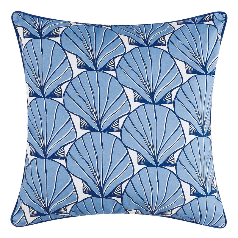 Scallops Printed Pillow By Kate Nelligan