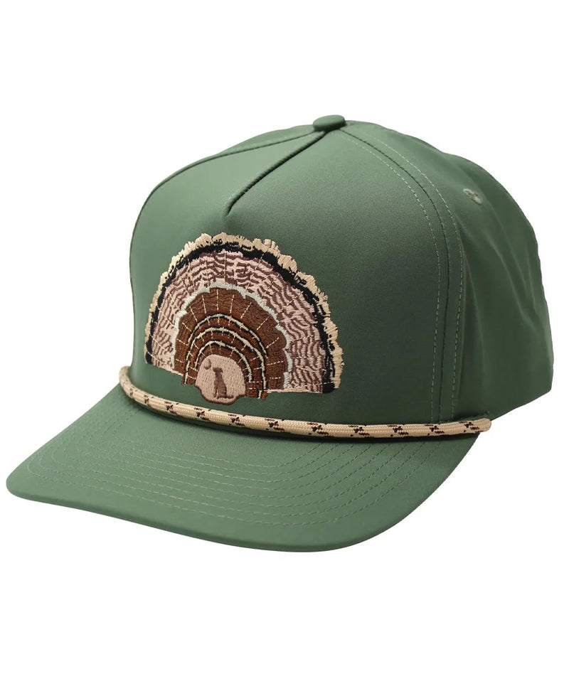 Turkey Mount Rope Hat- Olive