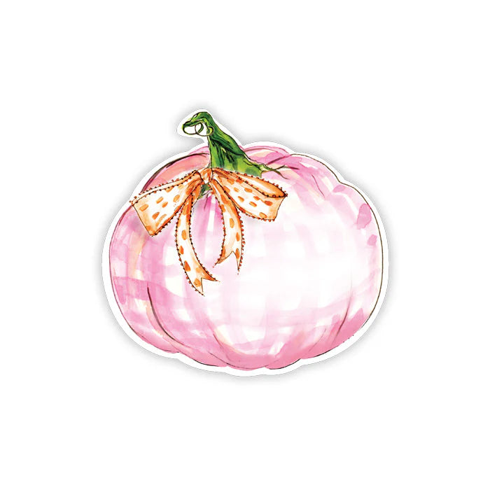 Pink Pumpkin Die Cut Accent