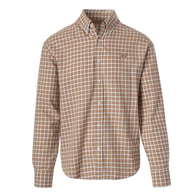 Harvester Button Down- Brown