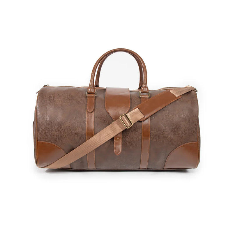 The Oxford Duffel Bag- Chocolate Brown