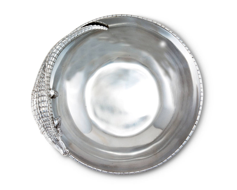 Alligator Figural 12 Bowl