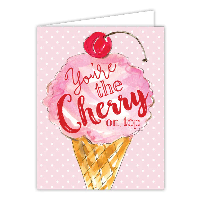 Valentine’s Ice Cream Greeting Card