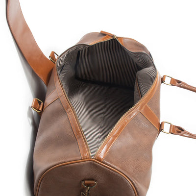 The Oxford Duffel Bag- Chocolate Brown