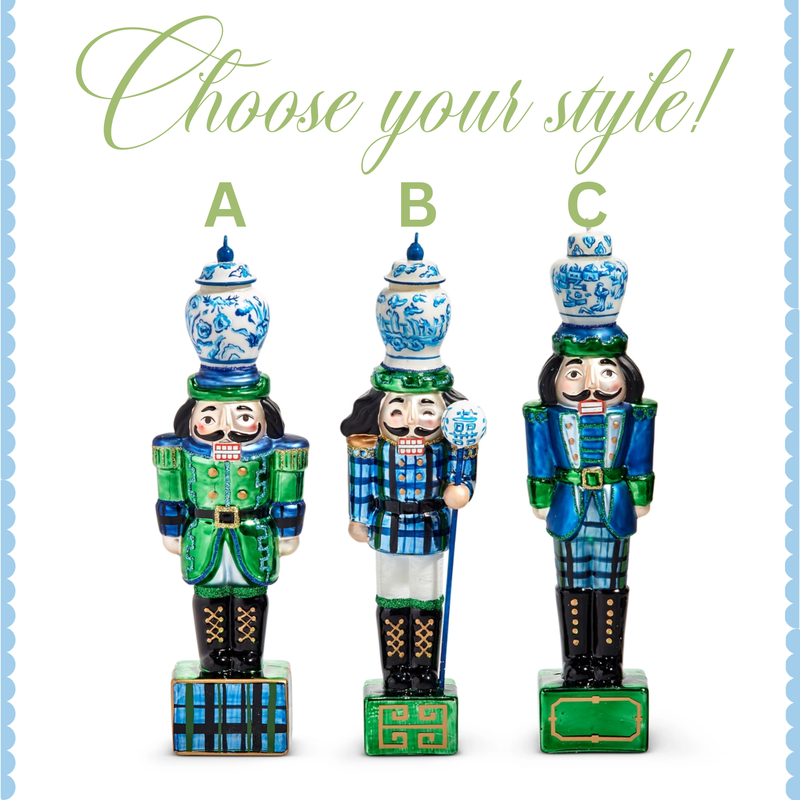 8" Black Watch Nutcracker Ornament