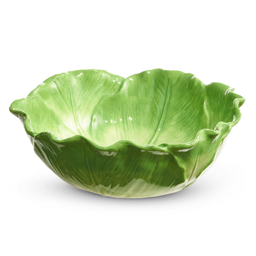 10" Green Cabbage Bowl