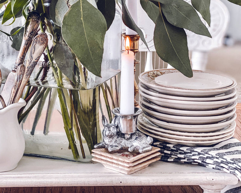 Rabbit Candle Holders