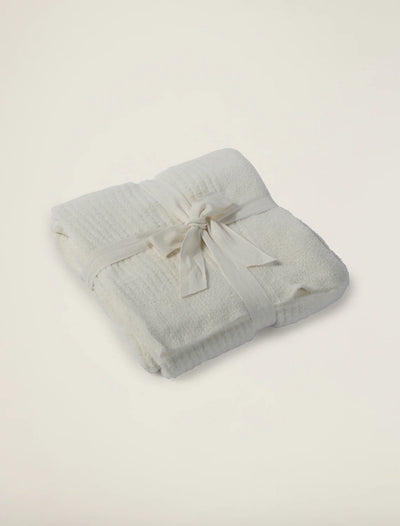 CozyChic Lite  Ribbed Throw- Pearl