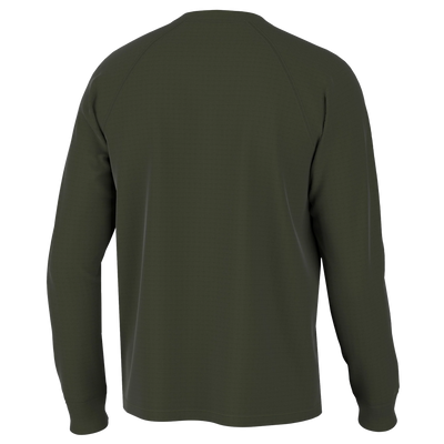 Monroe Henley Shirt- Olive