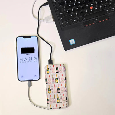 Champagne Portable Phone Charging Bank