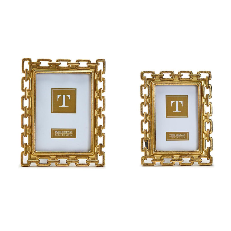 Gold Chain Photo Frame