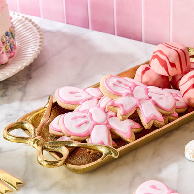 Gold Bow Tray, Two Sizes