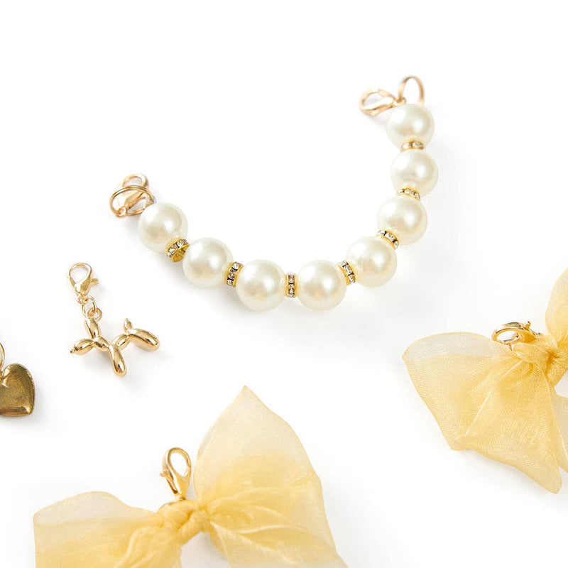 Better with a Bow Shoe Charm Set, Teal