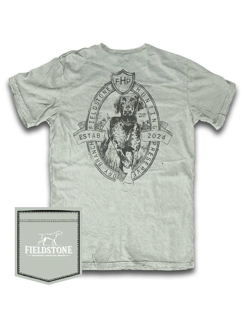 Hunting Preserve Pointer Tee, Bay
