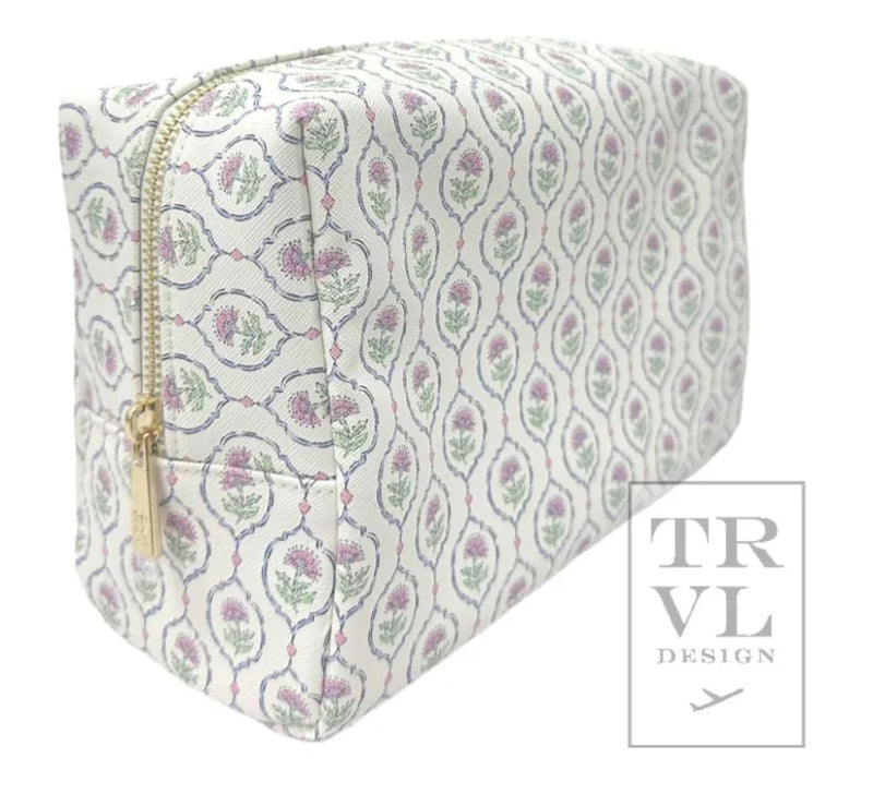 Luxe Everyday Cosmetic Bag- Antibes