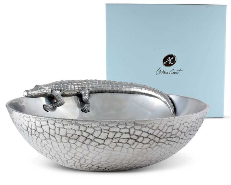 Alligator Figural 12 Bowl