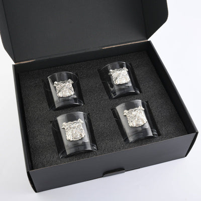 Bulldog Bar Glasses Set of 4