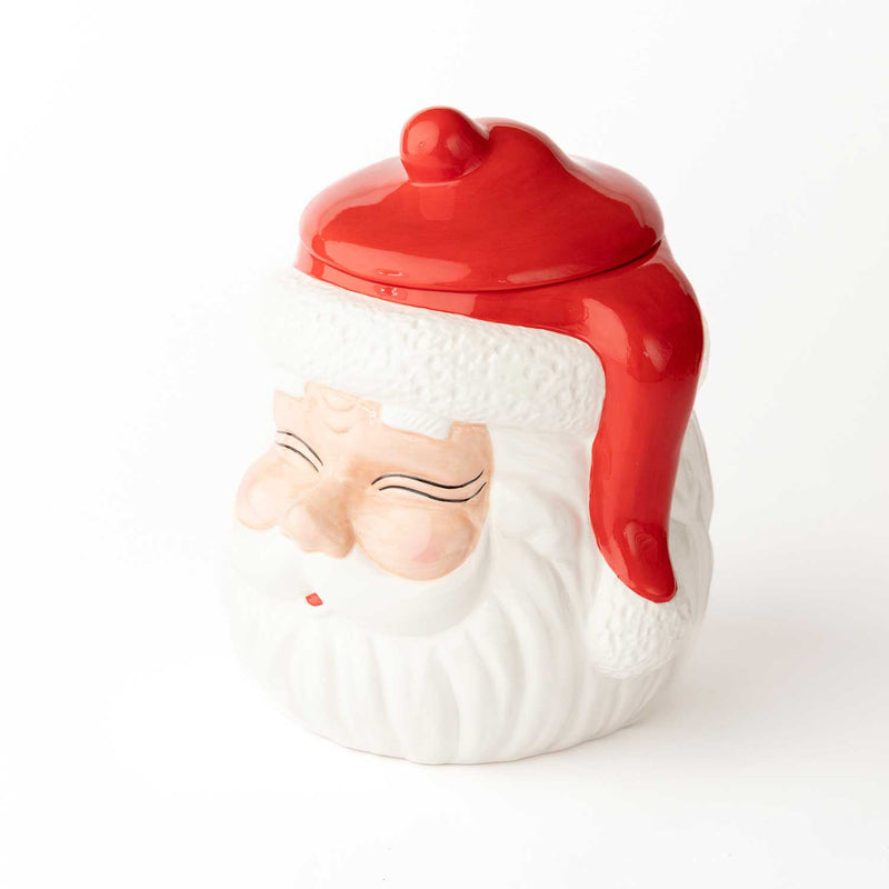 Red Santa Cookie Jar