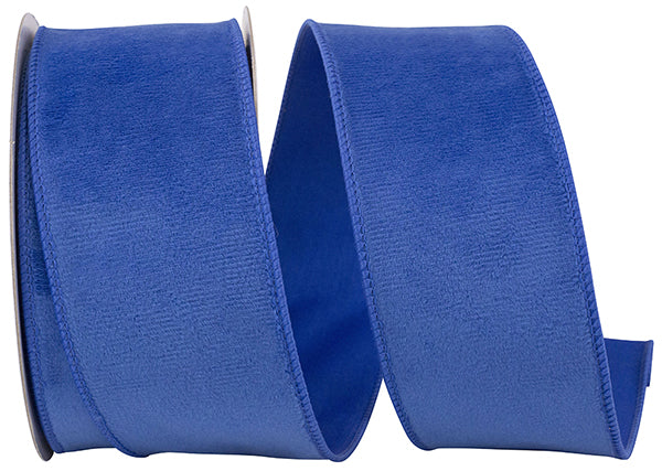 Velvet Plush Ribbon- Royal