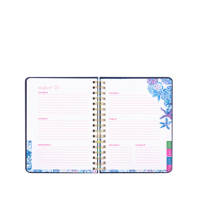 The Hottest Spot(Navy) Large 12 Month Agenda- 2025