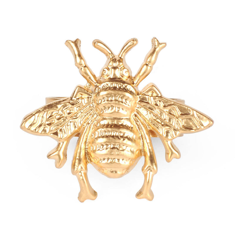 Bee Napkin Ring, Pack of 4