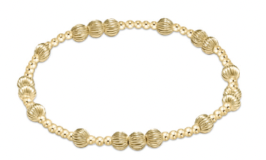Hope Unwritten Dignity 5mm Bead Bracelet - Gold