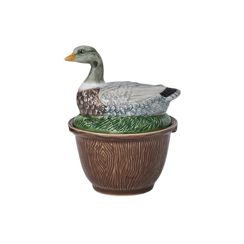 Forest Walk Bowl with Lid, Multi Animals