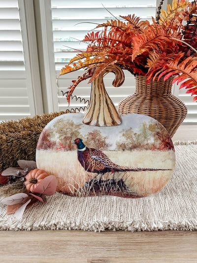 Scenery Pheasant Pumpkin Stake/Hanger