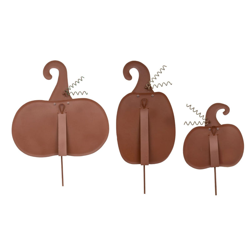 Putty Pumpkins, Set of 3 Stakes/Hangers