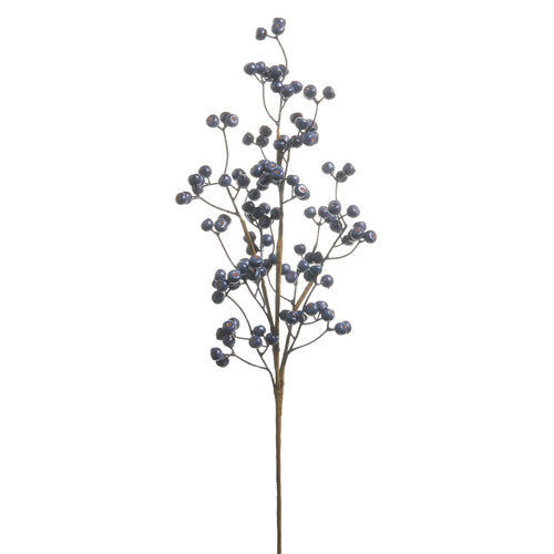 Blue Berry Spray, 27"