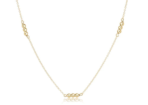 15" Choker Joy Simplicity Chain Gold- 3mm Gold