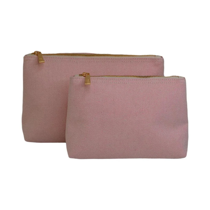 Luxe Linen Duo Set- Flamingo