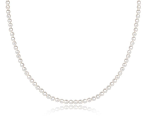 17" Classic Choker Pearl 3mm Bead