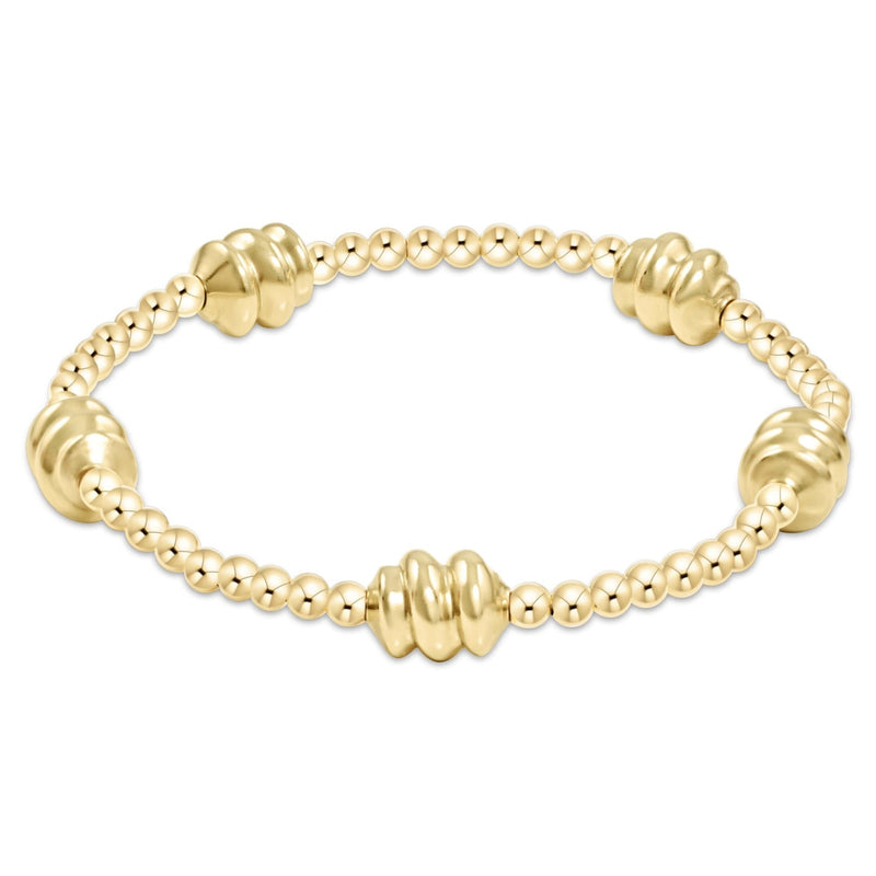 EXTENDS Admire Gold 3mm Bead Bracelet