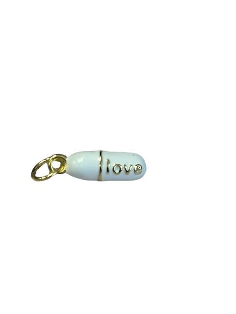 Enamel Love Pill Charm